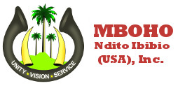 Logo: Mboho Ndito Ibibio (USA), Inc. - Oneness for Service
